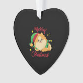 Christmas Pomeranian Merry Xmas Essential T-Shirt (devant)