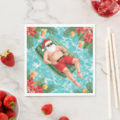 Christmas Pool Party with Santa Claus  Servet (Insitu)