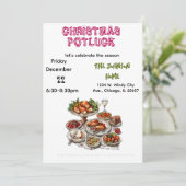 Christmas Potluck Invitation (Debout devant)