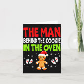 Christmas Pregnancy The Man Behind The Cookie In T Kaart (Voorkant)