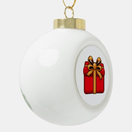 Christmas present ornament (Links)