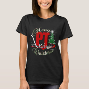 CHRISTMAS PT Physical Therapist T-shirt