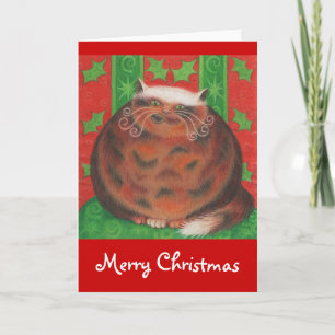 Christmas Pud Joyeux Noël carte de voeux