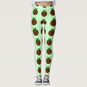Christmas Pudding Leggings (Voorkant)