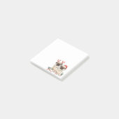 Christmas Pug Dogs Post-it® Notes (Schuin)