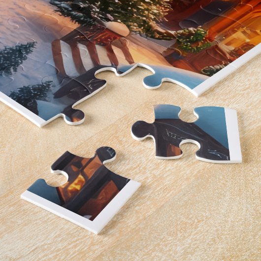  Christmas puzzle gift (Côté)