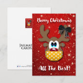 CHRISTMAS QUARENTINE VERROUILLÉE - CARTES JAILMATE (Devant / Derrière)