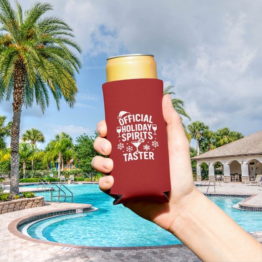 Christmas quote funny party spirits taster red