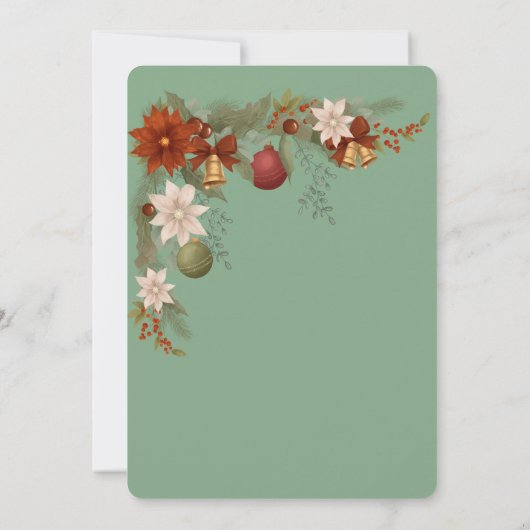 Christmas Rabbit Peter Vintage Invitation (Dos)