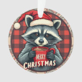 Christmas Raccoon Cocoa Cheer (devant)