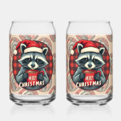 Christmas Raccoon Cocoa Cheer (Verso)