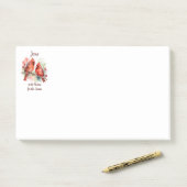 Christmas Red Cardinal Jesus Reason for Season Post-it® Notes (Op bureau)