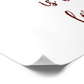 Christmas Red Cardinal Jesus Reason for Season Poster (Hoek)