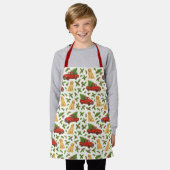 Christmas Red Truck Pattern Kids  Schort (Gedragen)