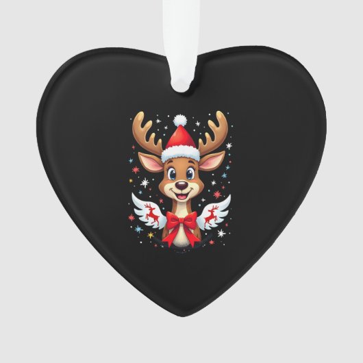 christmas Reindeer (3) Ornament (voorkant)