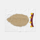 Christmas Reindeer Costume Fleece Deken (Voorkant (Horizontaal))