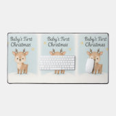 christmas reindeer cute gentle holiday  (Clavier et souris)