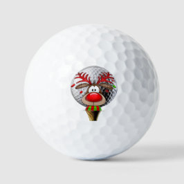 Christmas Reindeer  Golfballen