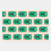 Christmas Reindeer  Inpakpapier Vel (Voorkant 2)