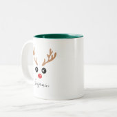 Christmas Reindeer Mug (Devant gauche)