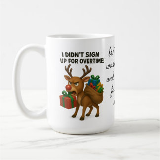 Christmas Reindeer Mug