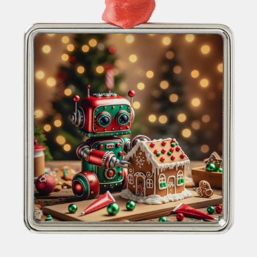 Christmas Robot Ornament (Voorkant)