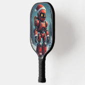 Christmas Robot Pickleball Paddle (Links)