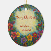 Christmas Rose Family Ornament (Links)