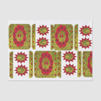 Christmas Rozen Tissue Paper Tissuepapier