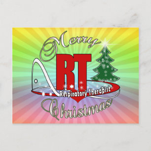 CHRISTMAS RT Ademhalingstherapie Feestdagenkaart