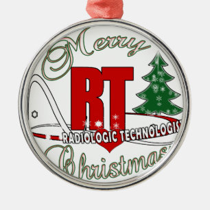 CHRISTMAS RT RADIOLOGISCHE TECHNOLOGISCH METALEN ORNAMENT