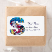CHRISTMAS S BRIEF / INSPIRED SANTA MONOGRAM ETIKET (Insitu)