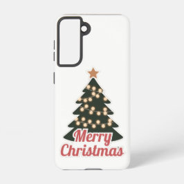 Christmas Samsung Galaxy S21 Hoesje: vrolijk nieuw Hoesje