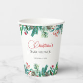 Christmas Santa Baby genderneutraal Papieren Bekers (Voorkant)