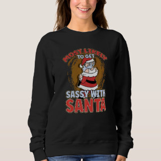 Christmas Santa for a Xmas Trui