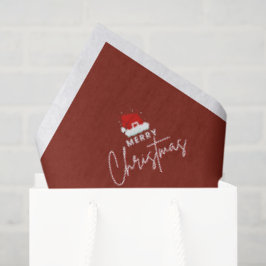 Christmas Santa & Gift Pattern Tissue Paper Tissuepapier