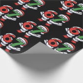 Christmas Santa Hand 67 6 7  Cadeaupapier (Hoek)