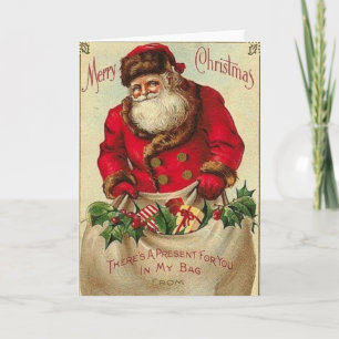 _Christmas_santa_Kaart Feestdagen Kaart