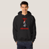 Christmas Santa Rat Ugly Hoodie (Voorkant volledig)