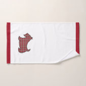 Christmas Scottish Terrier Hand Towel (Serviette à main)