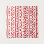 Christmas seamless pattern wandkleed (Voorkant (horizontaal))