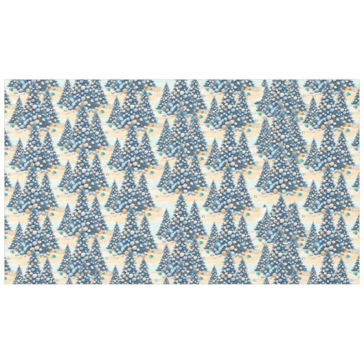 Christmas Seashells Tree Beach Tafelkleed (Voorkant (Horizontaal))