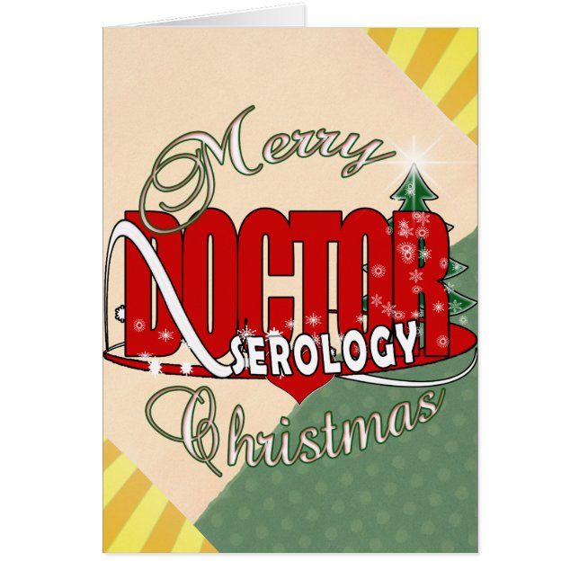 CHRISTMAS SEROLOGY DOCTOR (Voorkant)