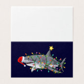 Christmas Shark (Outside Unfolded)