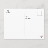 Christmas Shepherd Briefkaart (Achterkant)