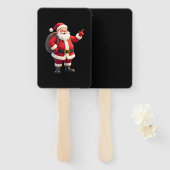 Christmas Shirts for Boys Kids Dabbing Santa Xmas Handwaaier (Voorkant en achterkant)