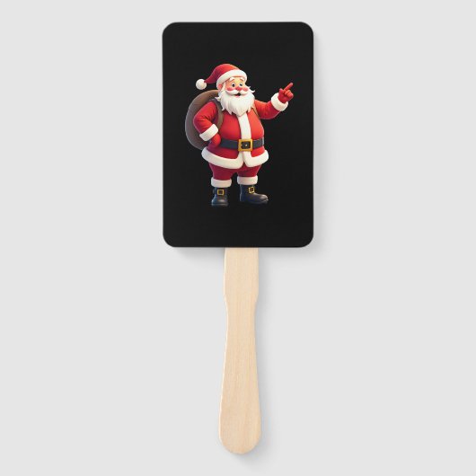 Christmas Shirts for Boys Kids Dabbing Santa Xmas Handwaaier (Voorkant)