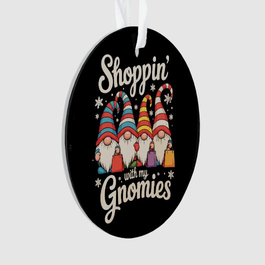 Christmas Shopping With My Gnomies Gnome Xmas (devant)