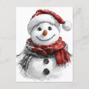 Christmas Sketch Poster Briefkaart