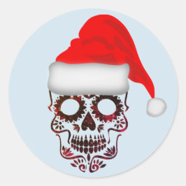 Christmas Skull Stickers